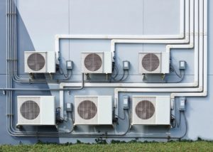 Ac Units outside commercial property