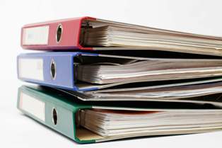 Files with documents